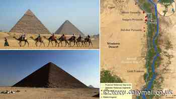 Has the mystery of Egypt's pyramids finally been solved? 31 structures including the Giza complex may have been built along a long-lost branch of the river Nile, scientists say