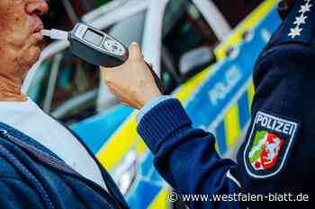 Polizei erwischt betrunkenen Mercedes-Fahrer in Lüchtringen