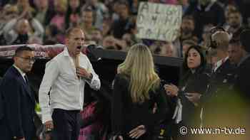 "Ich reiße dir beide Ohren ab": Aggressions-Eklat kostet Juve-Trainer wohl den Job