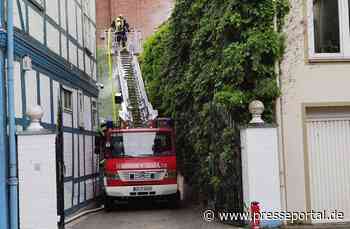 FW Celle: Brannte begrünte Fassade