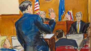 Schweigegeld-Prozess in New York: Trump-Team nimmt Kronzeuge Cohen in die Mangel