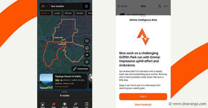 Strava will add AI, dark mode, and night heatmaps