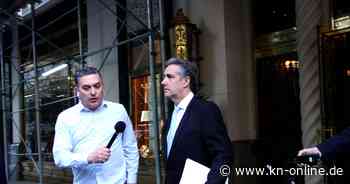 Schweigegeldprozess gegen Trump: Ex-Anwalt Michael Cohen räumt Lügen unter Eid ein