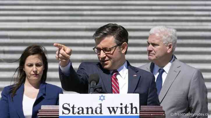 House votes to require delivery of bombs to Israel in GOP-led rebuke of Biden policies