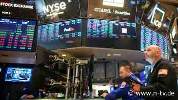 Trotz Dow-Jones-Rekord: US-Anleger beenden Tag mit leichten Verlusten
