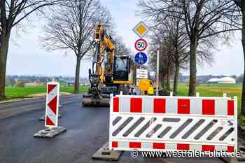 Wie lange die Dünner Straße in Bünde noch gesperrt ist