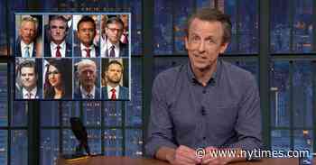 Seth Meyers Slams Republicans Supporting Trump at His Trial