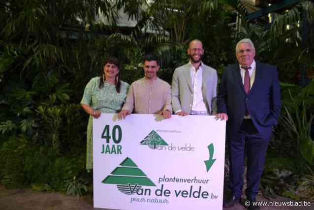 Daniël (71) geeft de fakkel door aan de volgende generatie van familie Van de Velde: “Onze plantenverhuur groeide uit tot groeide belangrijke speler in binnen- en buitenland”