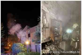 Twee personen bevangen door rook na brand oververhitte batterij van elektrische fiets