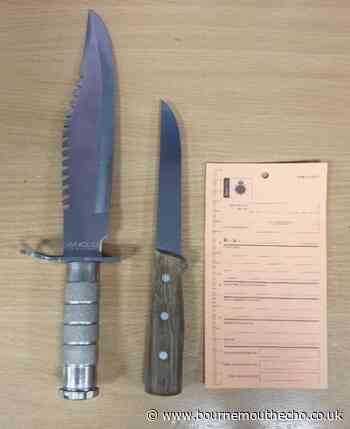 Man arrested after drugs and knives found in Bournemouth