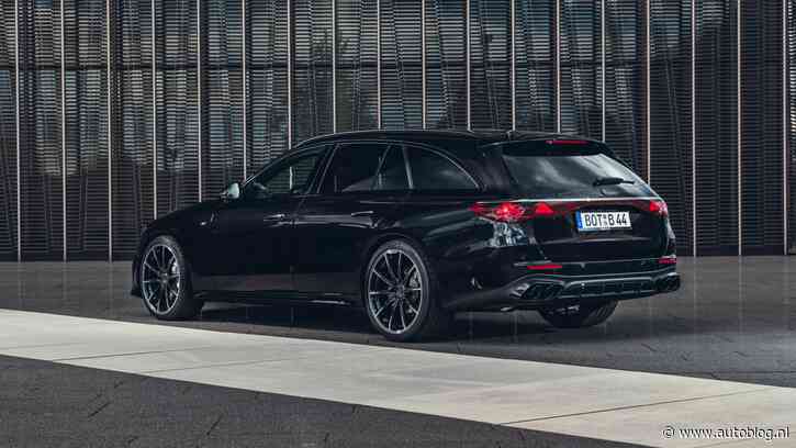 Brabus E-Klasse station is alsnog heel erg dik (en zuinig)