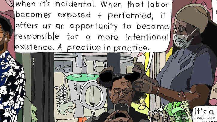 For the labor of art made transparent