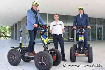 Politie Westkust is pionier en neemt twee EZ Raiders in gebruik met steun van UK Borderforce