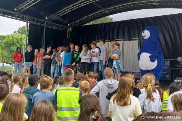 Warme William pakt leerlingen vijfde en zesde leerjaar in op slotevenement