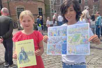 Gilbert Declercq illustreert historische strip met levensverhaal graaf van Horn