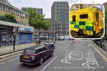 Poplar High Street, Poplar fight: Man taken to hospital