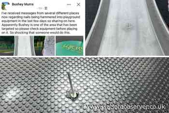 Herts Police squash rumours of nails glued to Watford slides