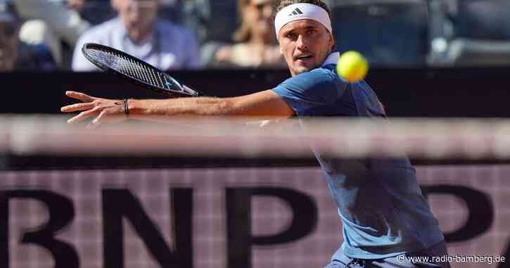 Verpatzter Start, starkes Finish: Zverev im Finale von Rom