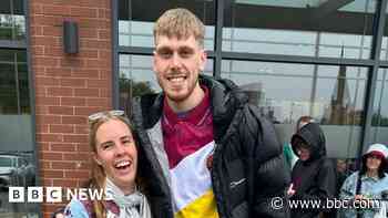 Football fan praises paramedic who saved his life