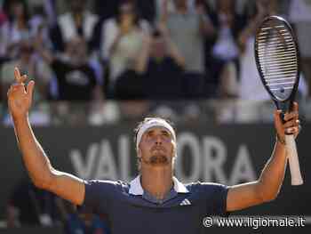 Internazionali, Zverev batte Tabilo in rimonta: il tedesco è il primo finalista
