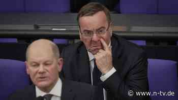 "Ganz schön viel Rückhalt": Scholz reagiert auf angebliche Unstimmigkeiten mit Pistorius