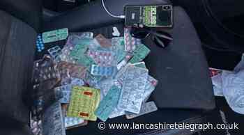 GMP say driver caught with drugs was 'unable to sit'