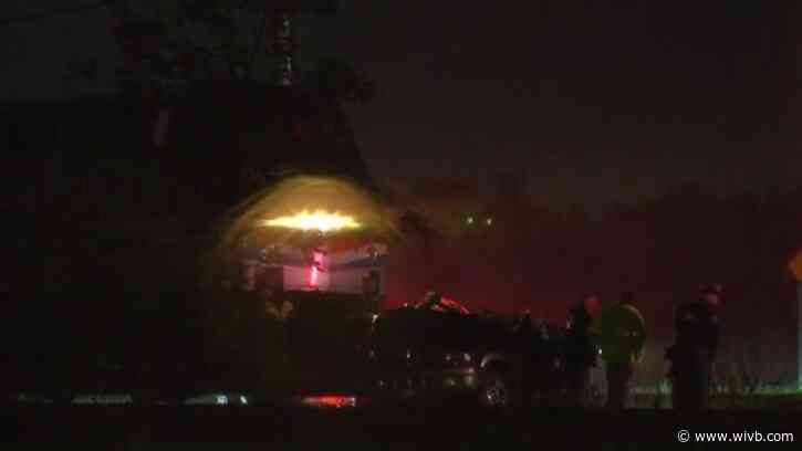 Vehicle crushed after being hit by Amtrak train in North Tonawanda