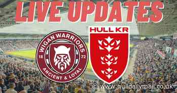 Hull KR v Wigan Warriors live updates: Jake Wardle gives Warriors early lead