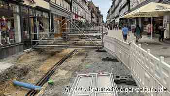 Großbaustelle Fußgängerzone Wolfenbüttel - So geht es weiter