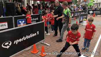 Gifhorns Sportnachwuchs jagt die Sekunden an der Sportstation