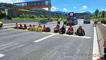 Reiseverkehr und Klimakleber - mehrere Stunden Anfahrtszeit zur Tunnelbaustelle