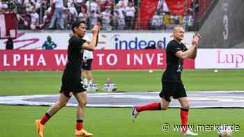 Eintracht rettet bei Abschied von Rode und Hasebe Rang sechs