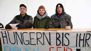 Wegen akuter Lebensgefahr: Klimaaktivist muss Hungerstreik beenden