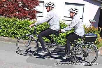 Ehepaar aus Nieheim ist seit 40 Jahren auf dem Tandem unterwegs