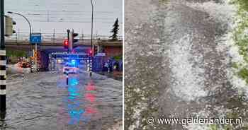 Code geel in vier provincies om ‘stevige onweersbuien’ met kans op hagel, veel regen en windstoten