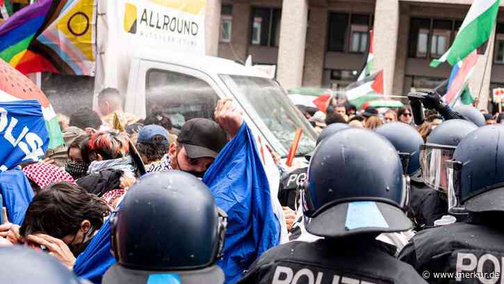 Verbotene Parolen bei Demo zum Palästinenser-Gedenktag Nakba
