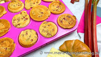 Neuer Food-Trend? Rhabarber-Cookie-Croissant-Rolls mit weißer Schokolade haben Potenzial