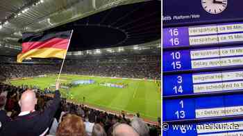 Fan-Verband warnt vor EM vor Reise mit der Deutschen Bahn