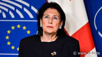 "Im Wesen russisch": Georgische Präsidentin lehnt umstrittenes Gesetz ab