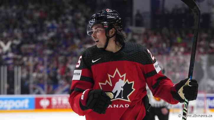 Power, Cozens lead Canada to 5-3 win over Finland at hockey worlds