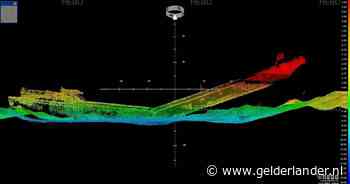 Zo ziet het geknakte schip in Deest er onder water uit: ‘Geeft ons een gedetailleerd beeld’