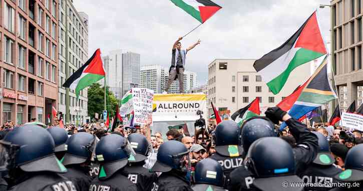 Tausende demonstrieren zum Palästinenser-Gedenktag Nakba