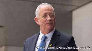Benny Gantz droht mit Austritt aus israelischer Regierung