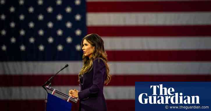 ‘She’s in the pantheon now’: Kristi Noem and the politicians who hit self-destruct