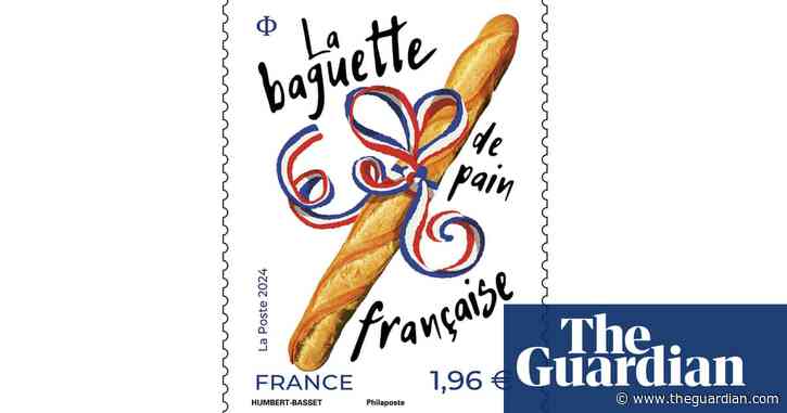 French post office releases scratch-and-sniff baguette stamp