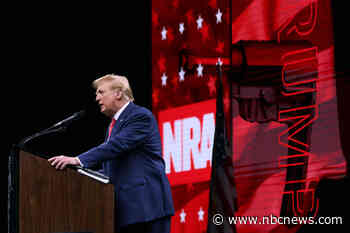 Trump accepts NRA endorsement, urges gun owners to turn out to vote