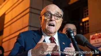 Nach Geburtstagsfeier: Giuliani über Anklage informiert