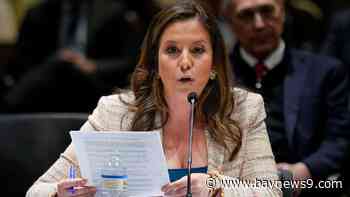 Elise Stefanik, senior Republican close to Trump, criticizes Biden's arms holdup in speech to Israeli parliament