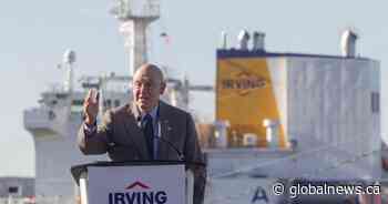 Arthur Irving celebrated at memorial service in Saint John, N.B.