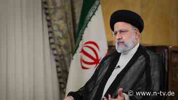 Absturz oder "Harte Landung"?: Irans Präsident Raisi in "Unfall" mit Helikopter verwickelt